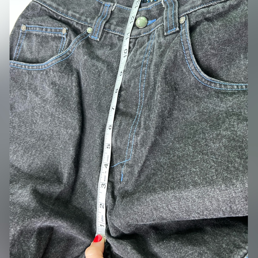 Clench Jeans Vintage Denim 90s Y2K Streetwear Hip Hop Baggy Unisex 32 x 32 - Picture 12 of 14